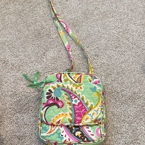 Vibrant Paisley Crossbody Bag